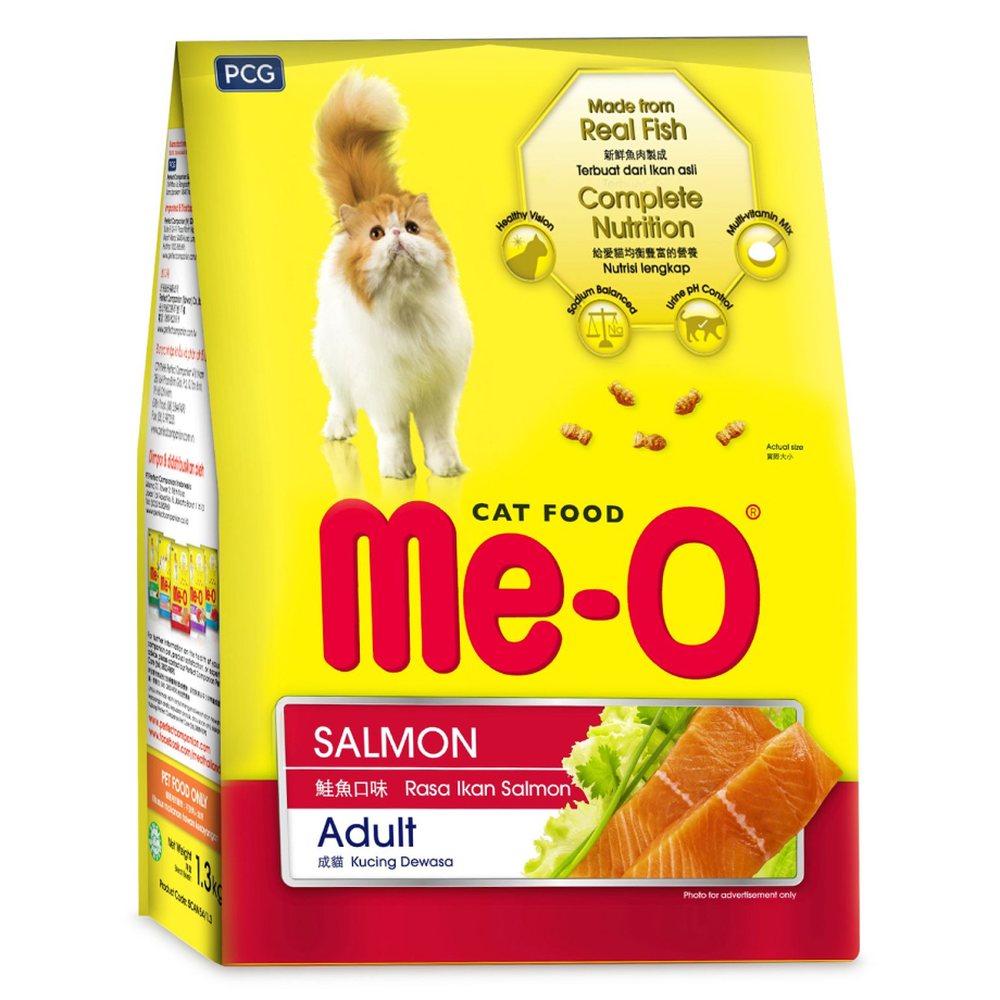 Me-O Salmon Adult Dry Cat Food - 1 kg